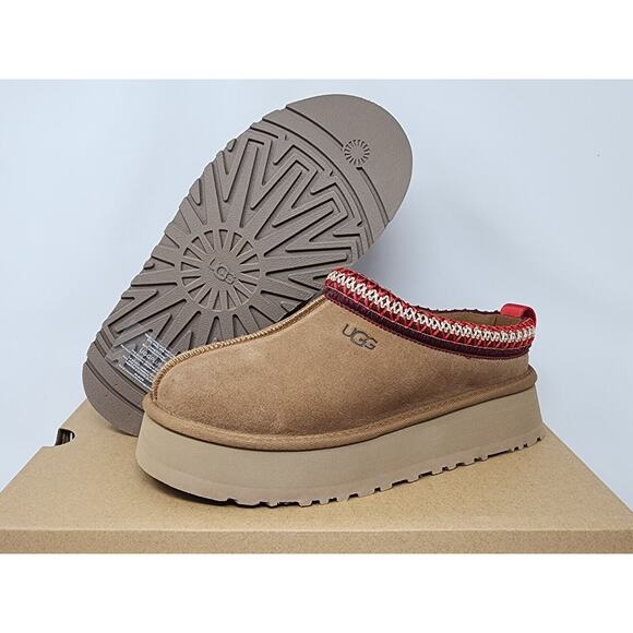 DS UGG Tazz Slipper WMNS CHESTNUT 1122553-CHE - Picture 1 of 6